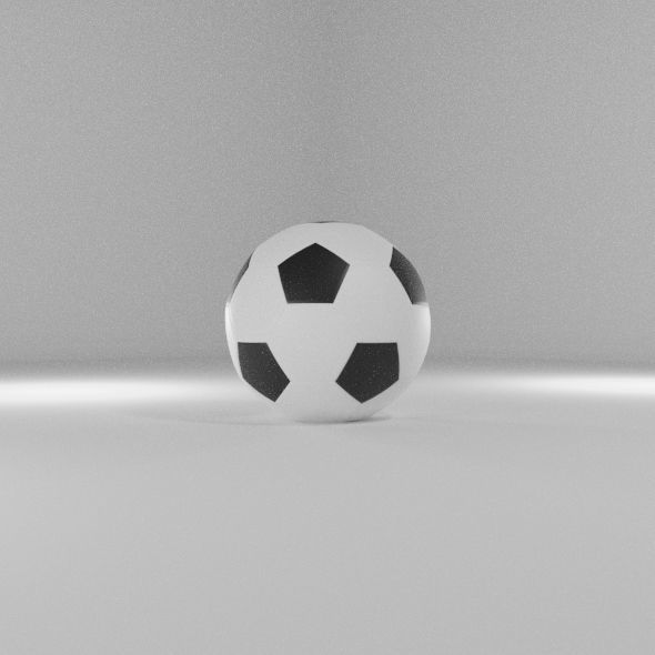 Soccer Ball 3D model_6