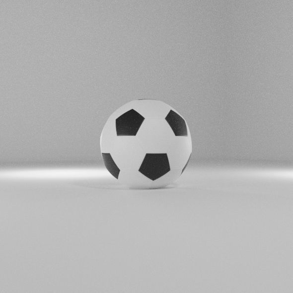 Soccer Ball 3D model_5
