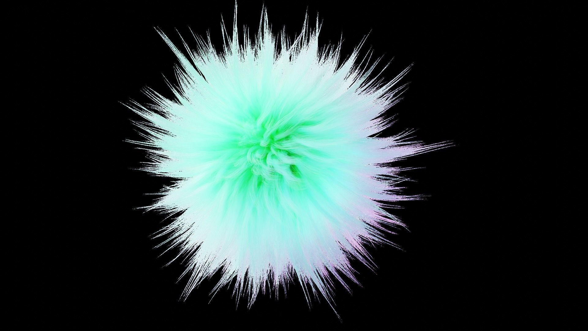 Fluffy Balls 3D model_4