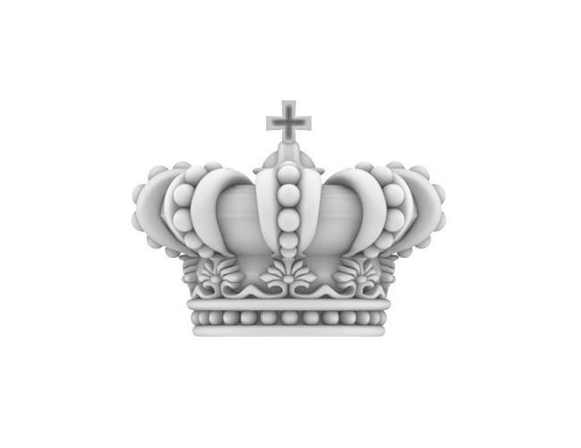 crown 3D print model