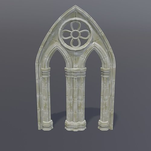 Gothic arch 3D model