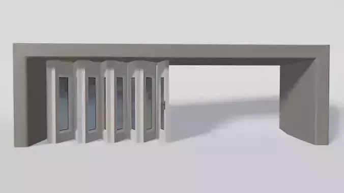 Rigging multi-fold panel door