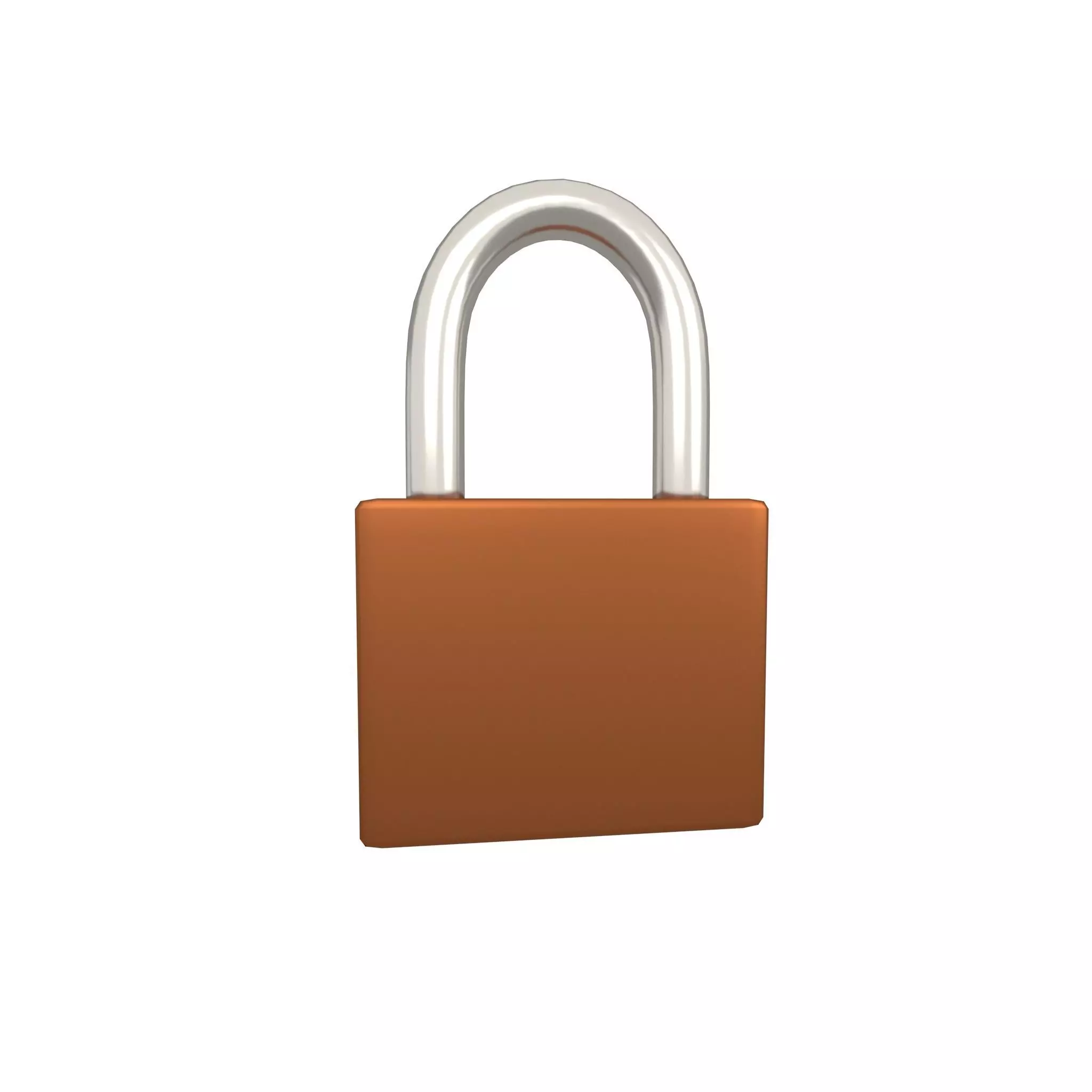 Lock v1 004 Low-poly 3D model_0