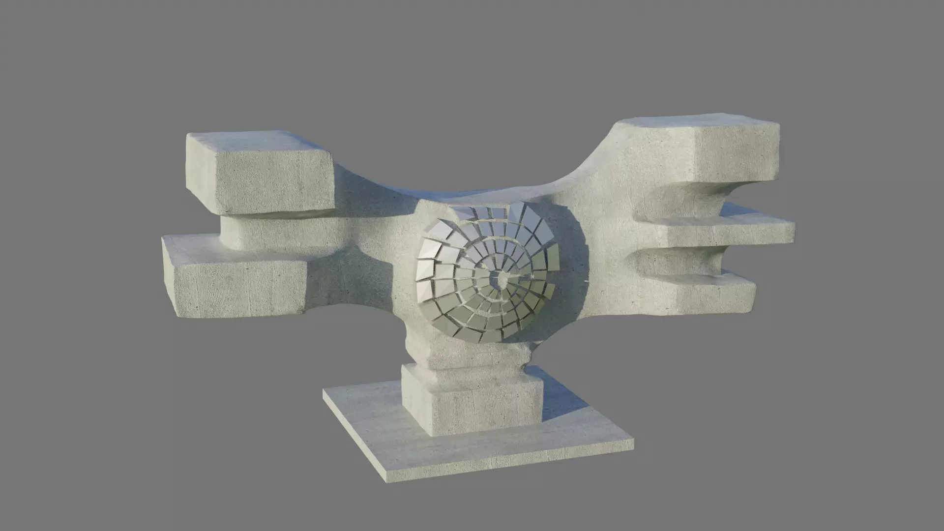 Podgaric Monument smooth 3D print model_0