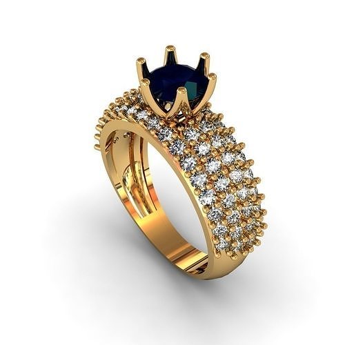 Engagement Ring 35 3D model