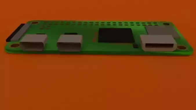 raspberry pi zero w Free 3D model