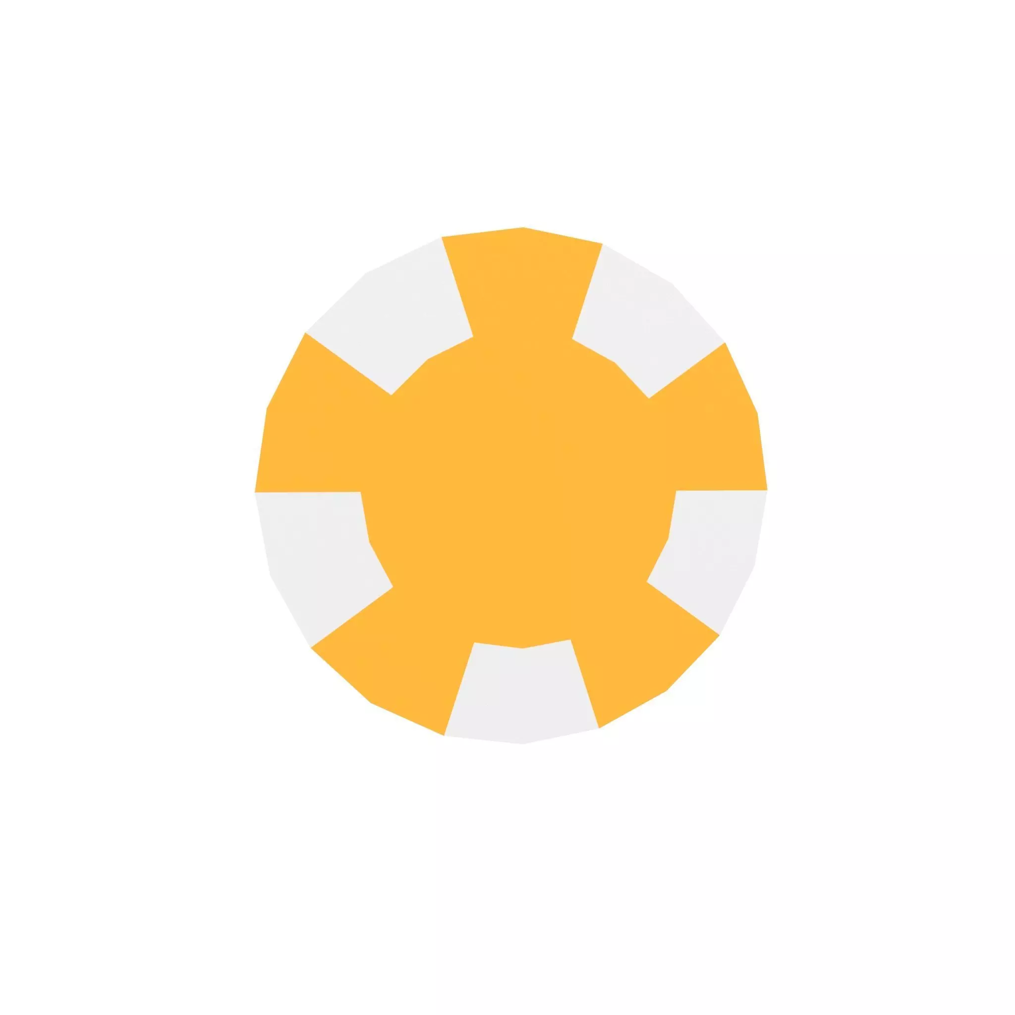 Poker Chips v1 003 Low-poly 3D model_0