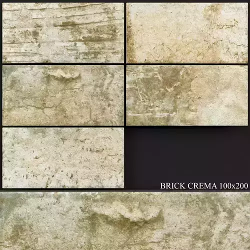 Keros Brick Crema 100x200