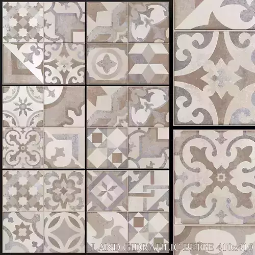 Keros Land Gidraulic Beige 410x410