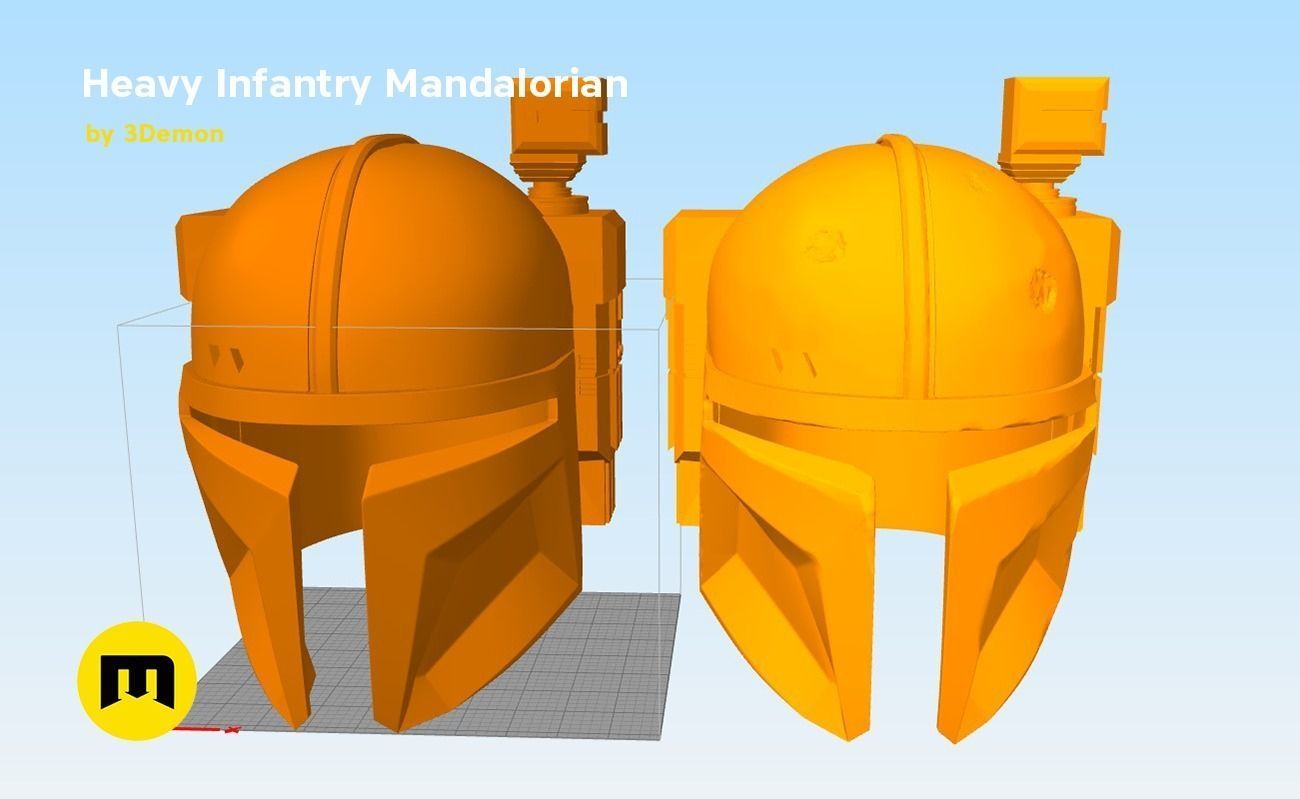 Paz Vizla Heavy Infantry Mandalorian Bundle 3D print model_4