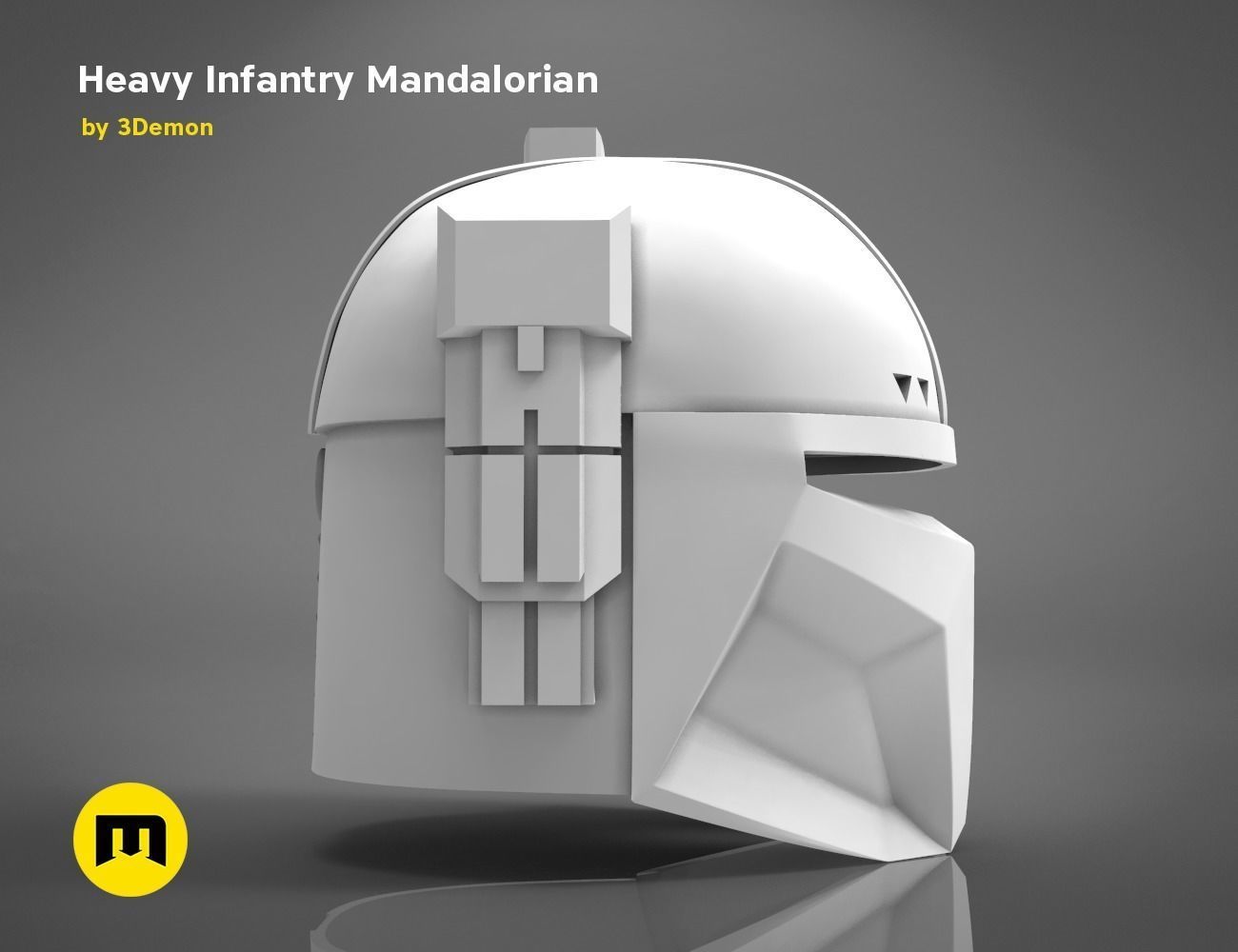 Paz Vizla Heavy Infantry Mandalorian Bundle 3D print model_39