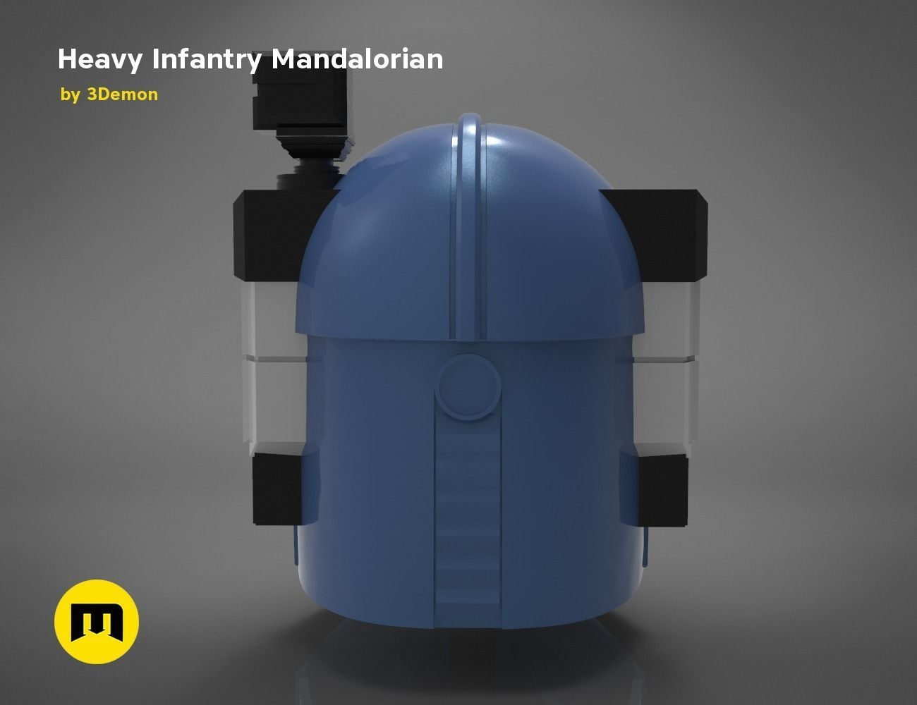 Paz Vizla Heavy Infantry Mandalorian Bundle 3D print model_36