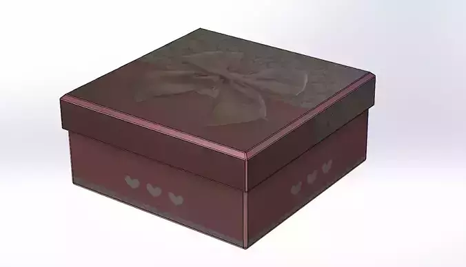 Gift Box 3D model