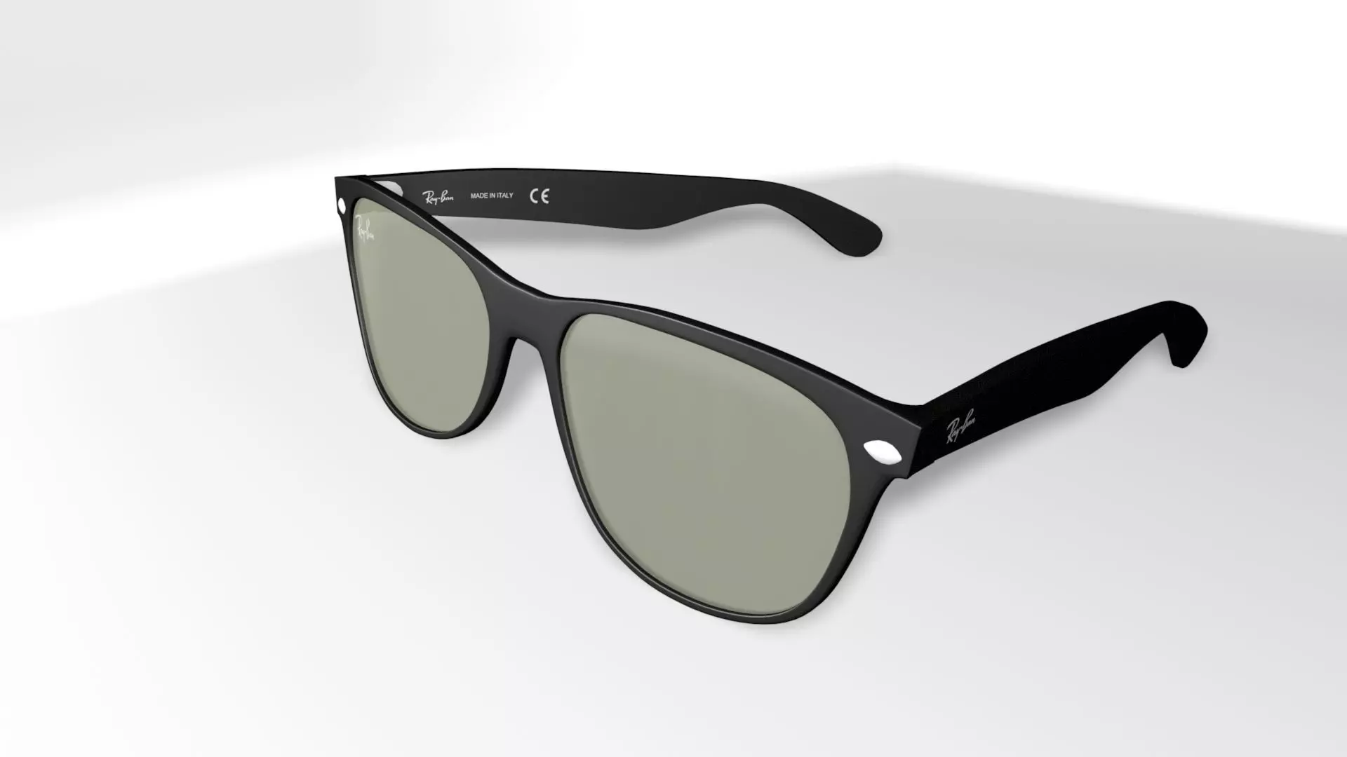 Rayban New wayfarer classic 3D model_0