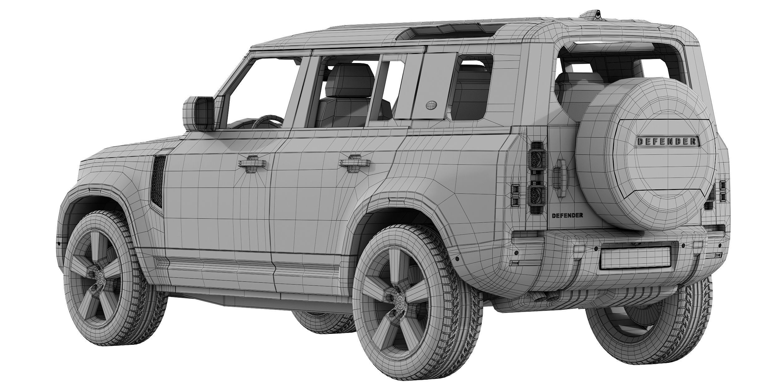 Land Rover Defender 110 2020 3D model_14