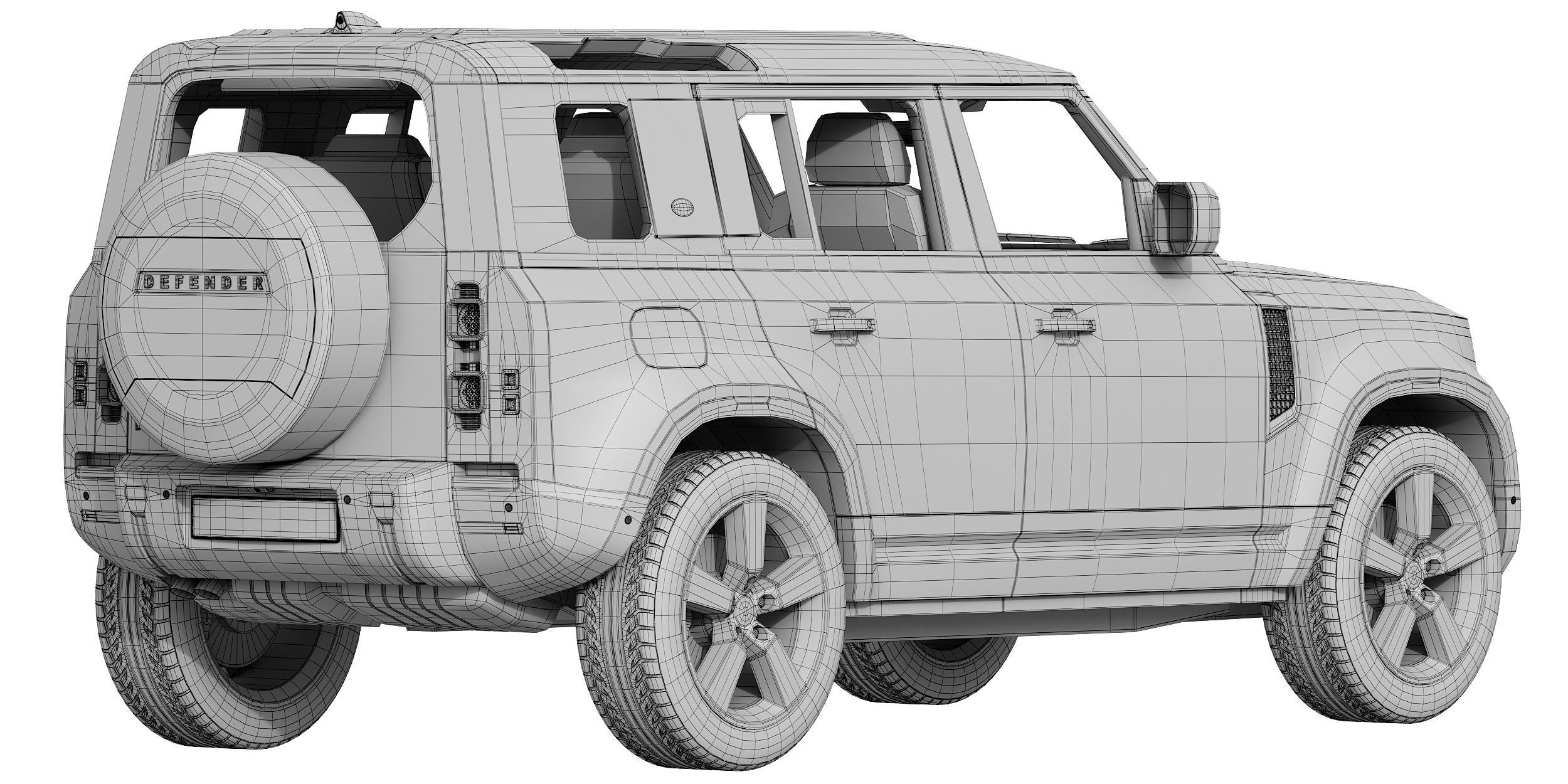 Land Rover Defender 110 2020 3D model_16