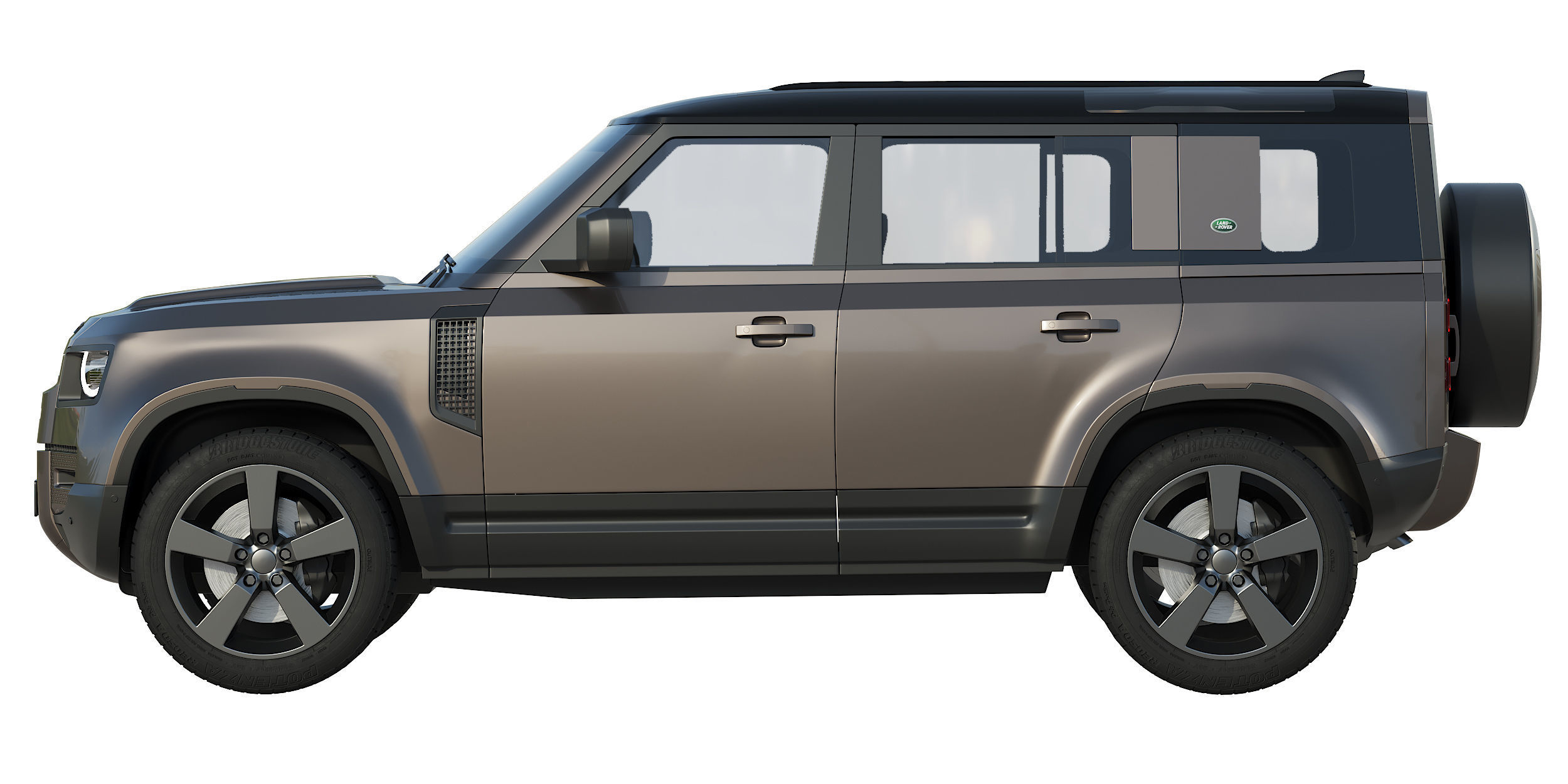 Land Rover Defender 110 2020 3D model_4