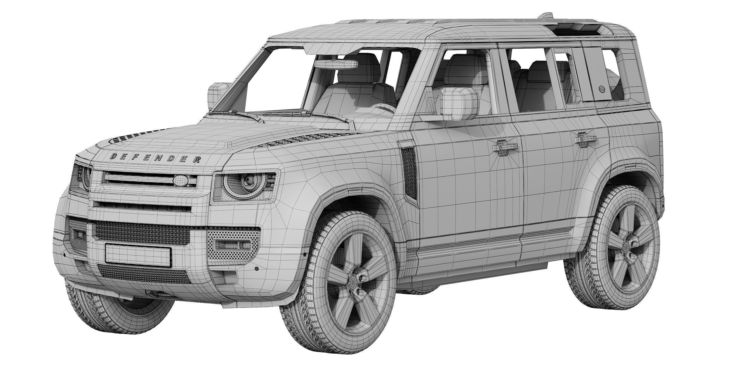 Land Rover Defender 110 2020 3D model_13
