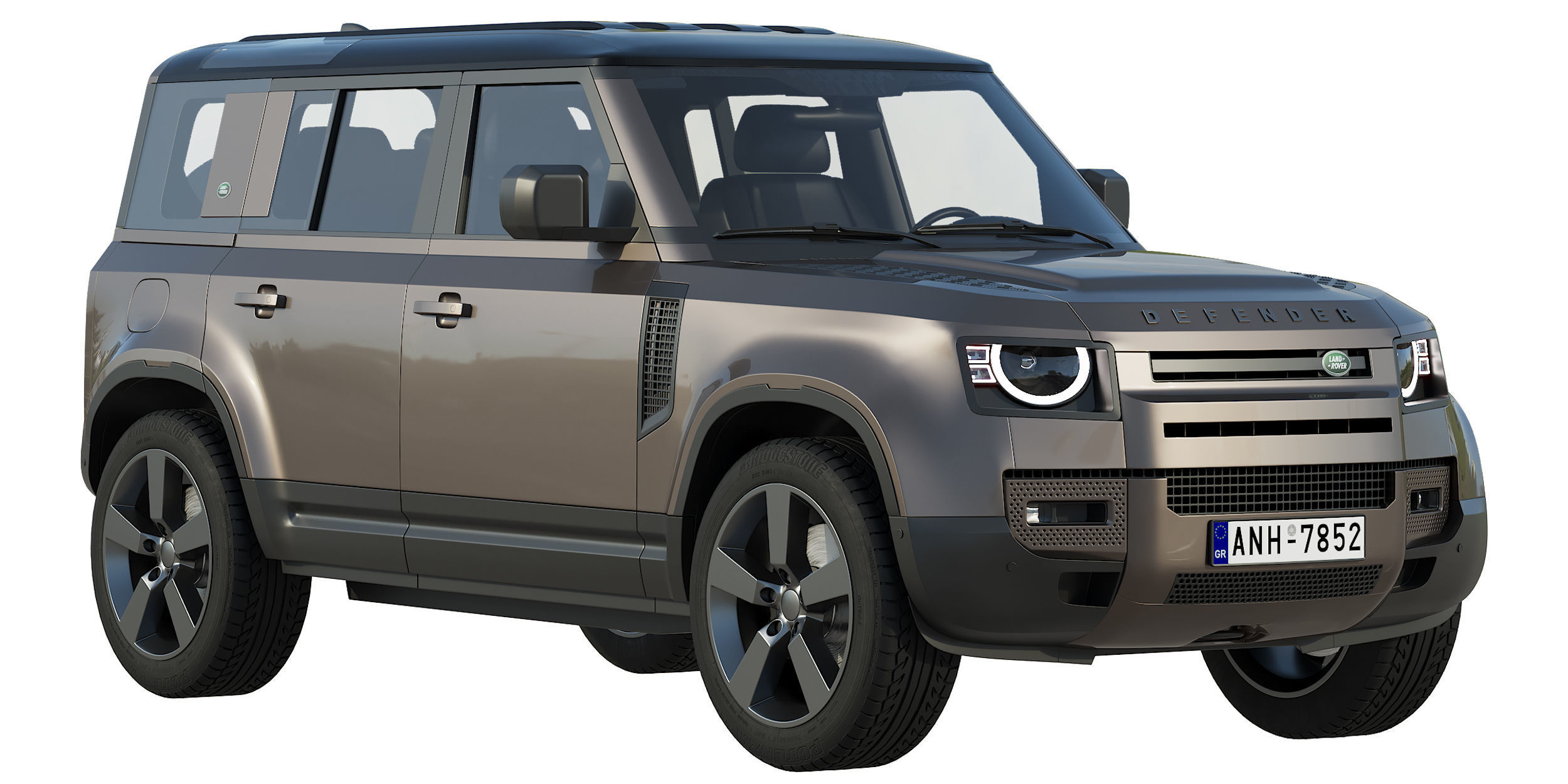 Land Rover Defender 110 2020 3D model_1