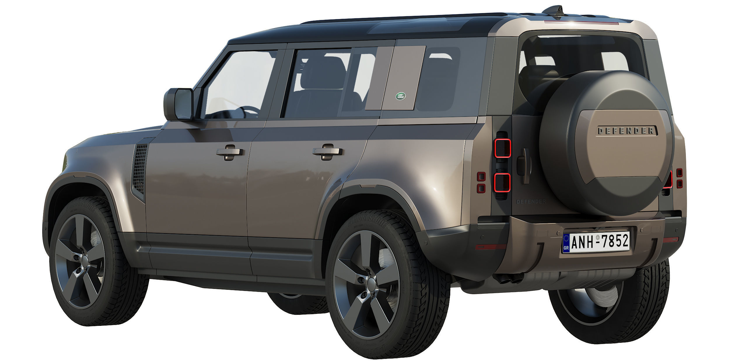 Land Rover Defender 110 2020 3D model_2
