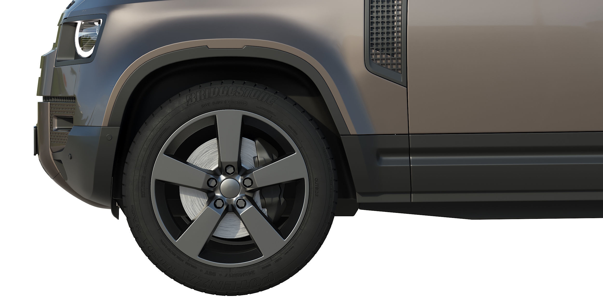 Land Rover Defender 110 2020 3D model_8