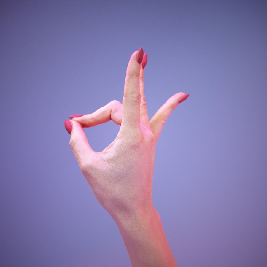 Sign Numbers 8 3D model_8