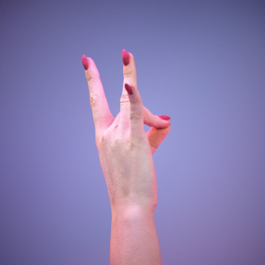 Sign Numbers 8 3D model_4