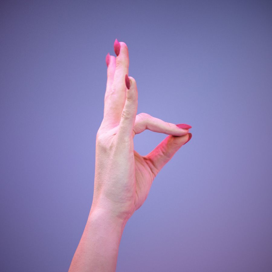 Sign Numbers 7 3D model_3