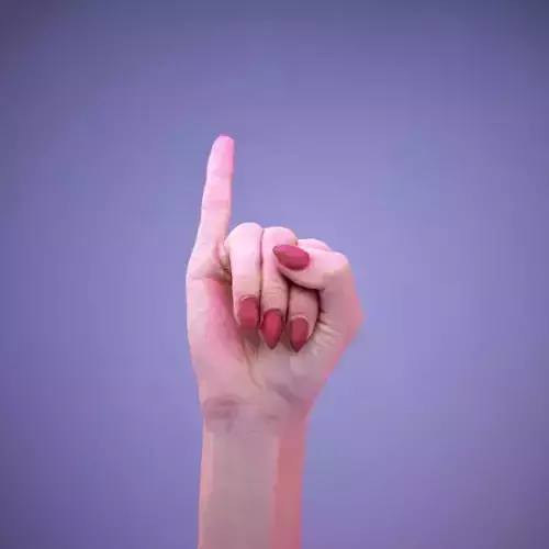 Sign Alphabet I 3D model