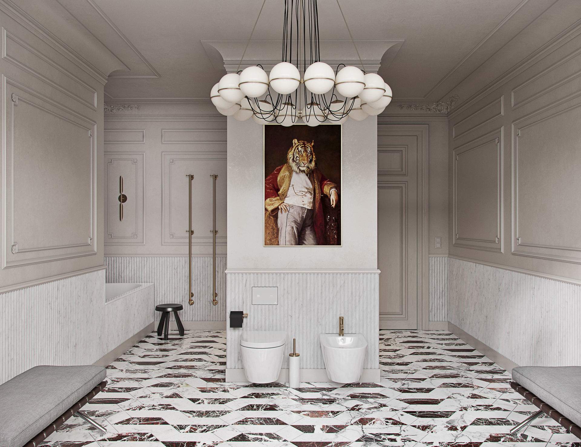 Luxury Bathroom Salvatori 3D model_3