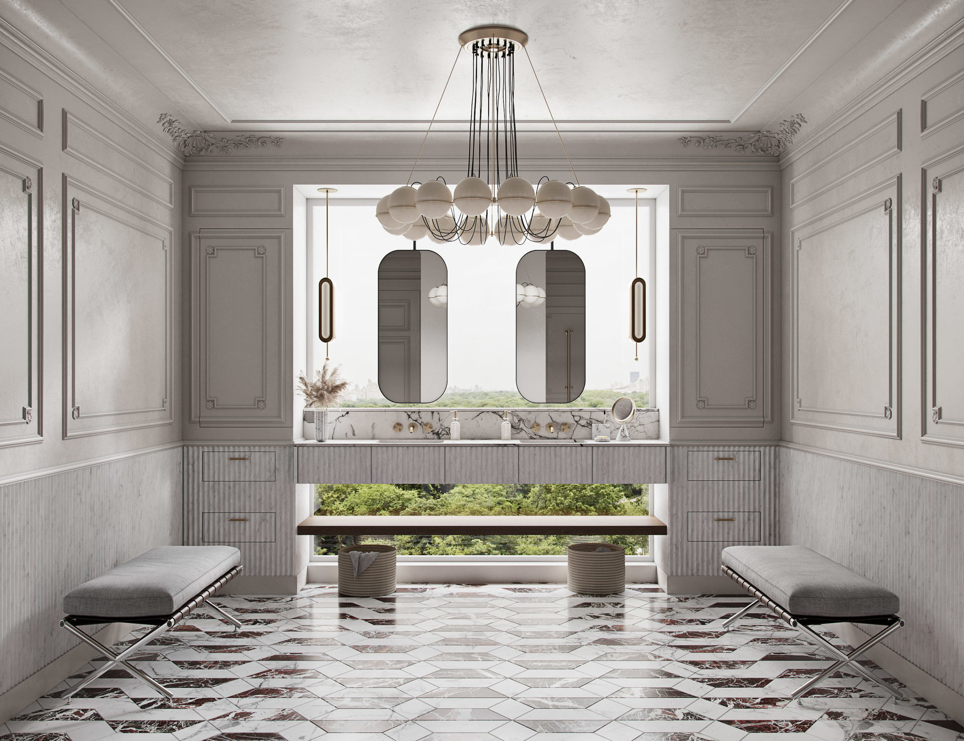 Luxury Bathroom Salvatori 3D model_2