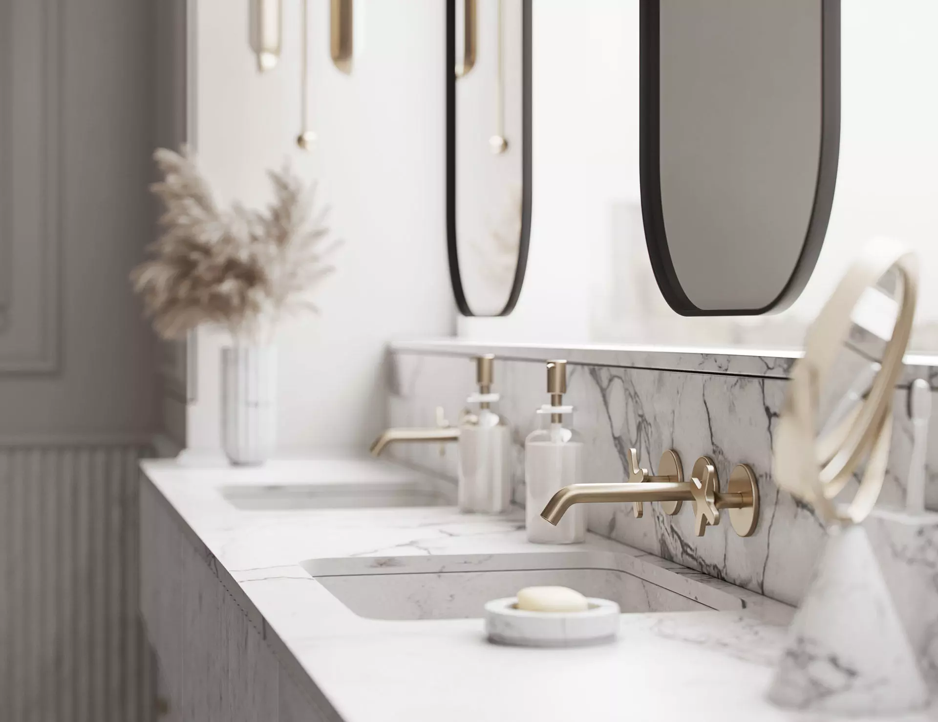 Luxury Bathroom Salvatori 3D model_0