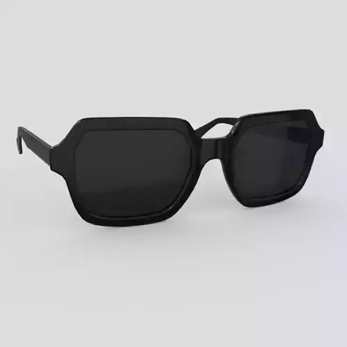 Sunglasses 6 Low-poly 3D model