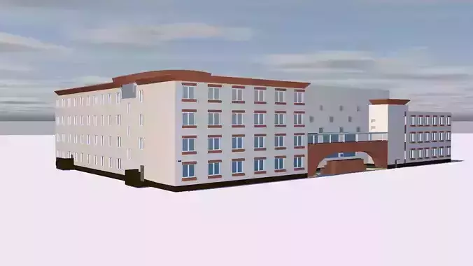 Hypermarket school building