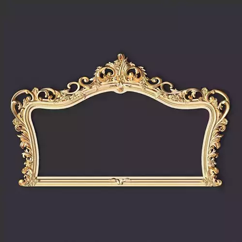 mirror gold ornate frame