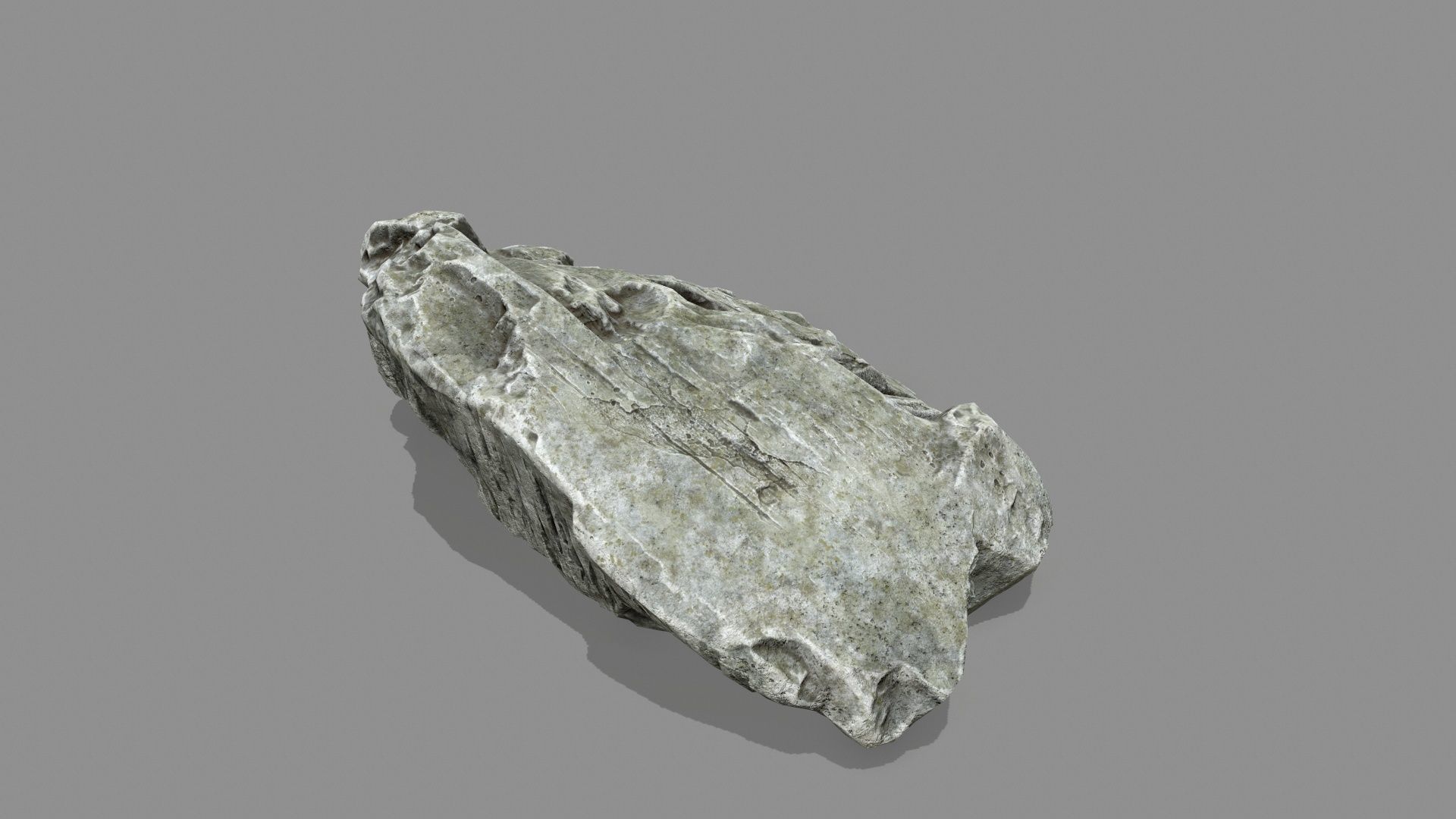 Rock set 1 Low-poly 3D model_4