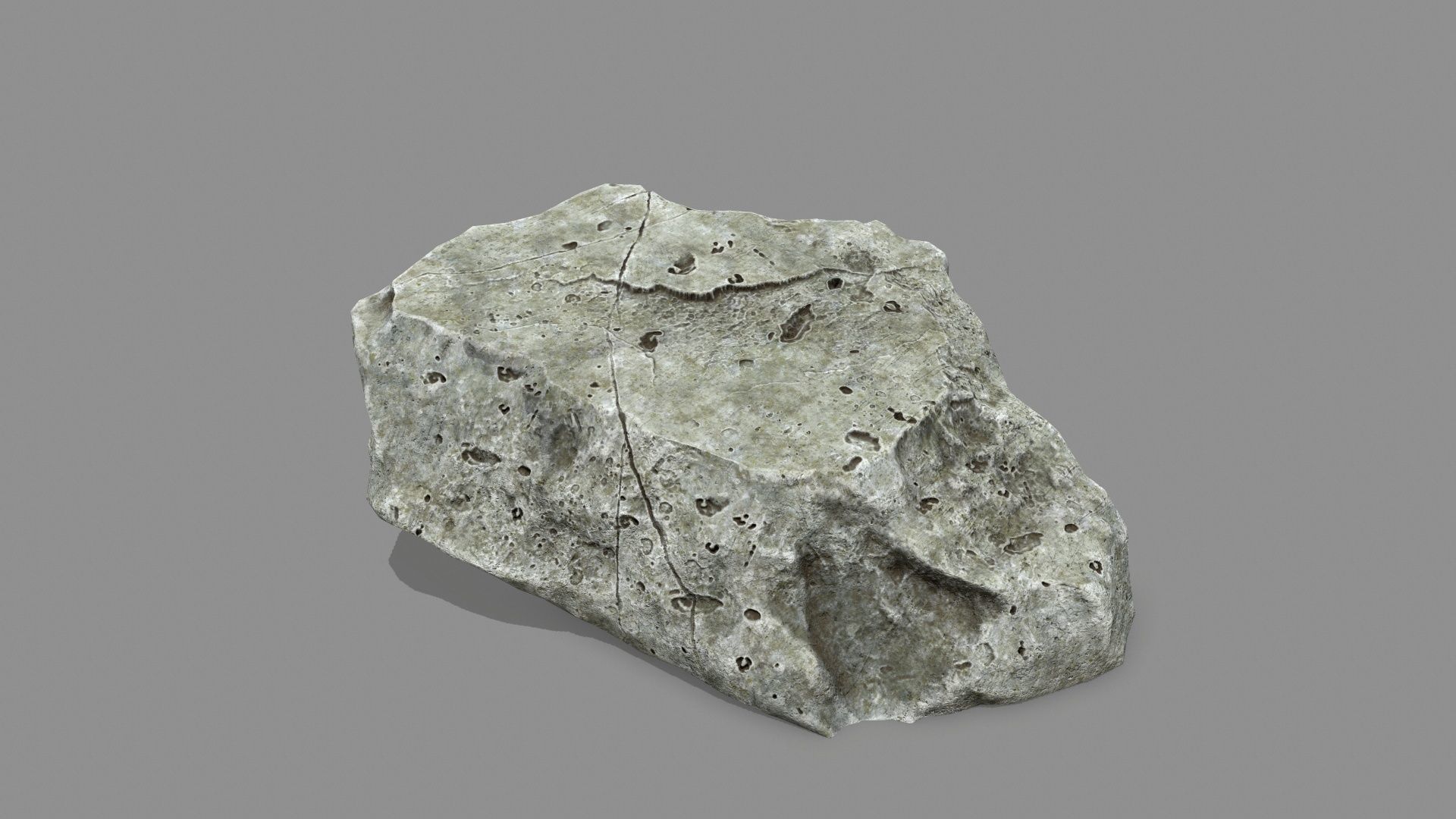 Rock set 1 Low-poly 3D model_12