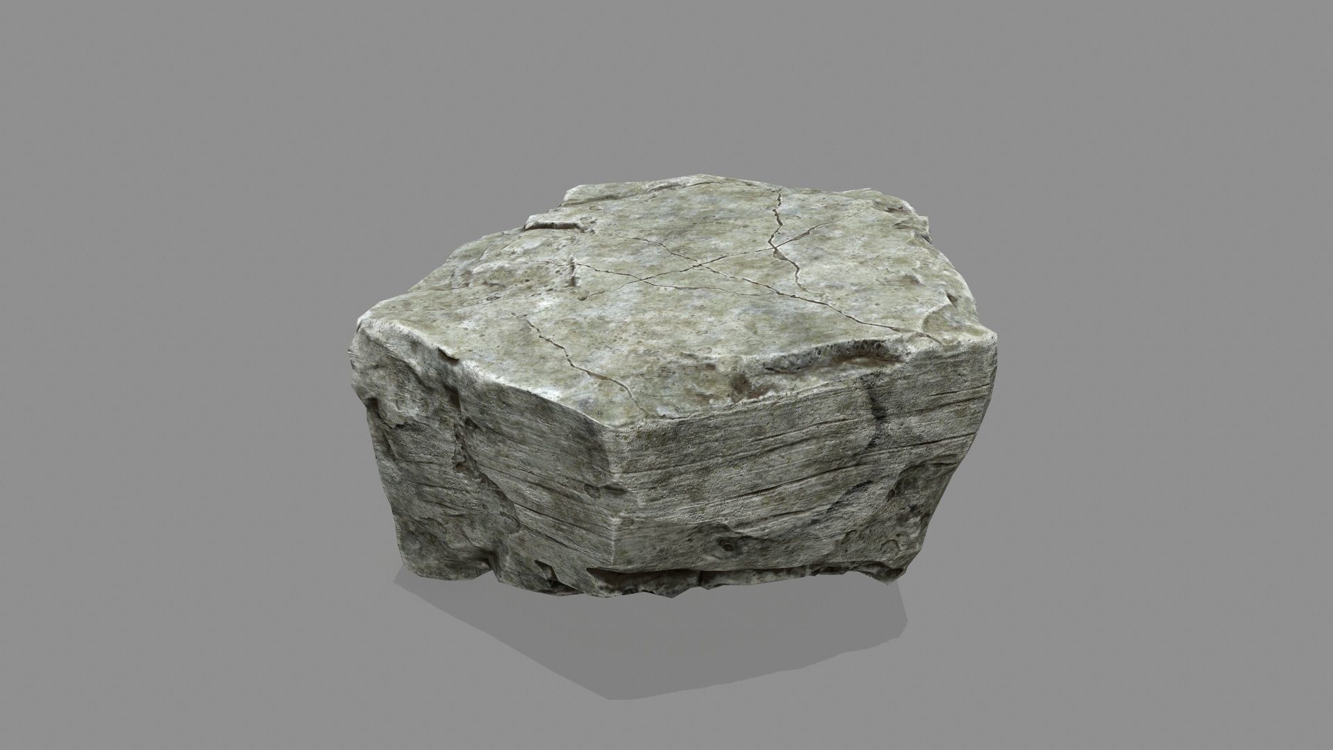 Rock set 1 Low-poly 3D model_17