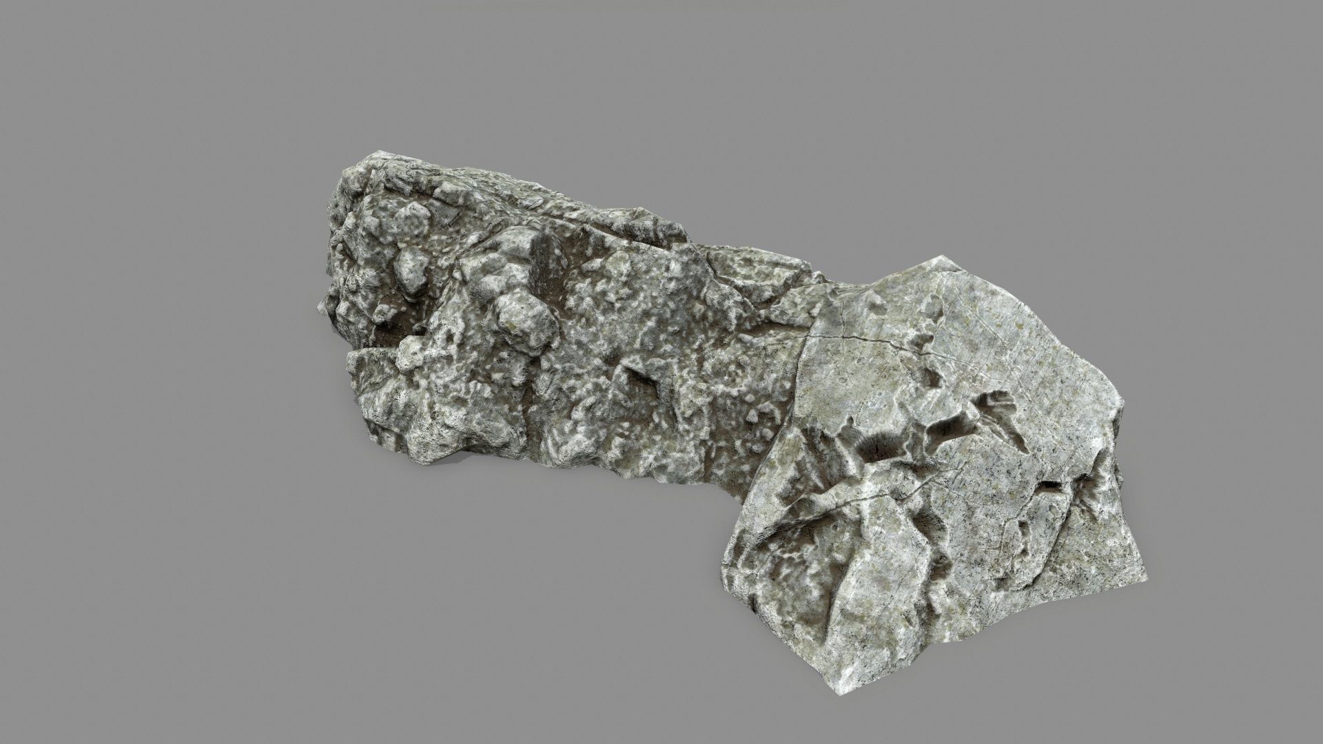 Rock set 1 Low-poly 3D model_7