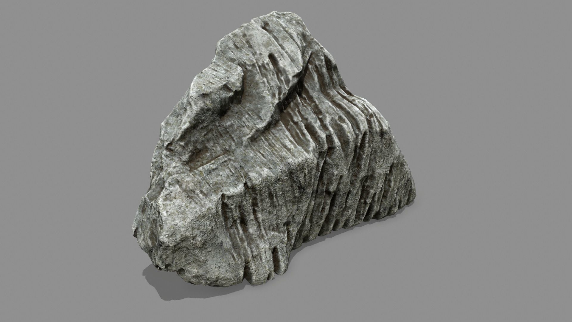 Rock set 1 Low-poly 3D model_14