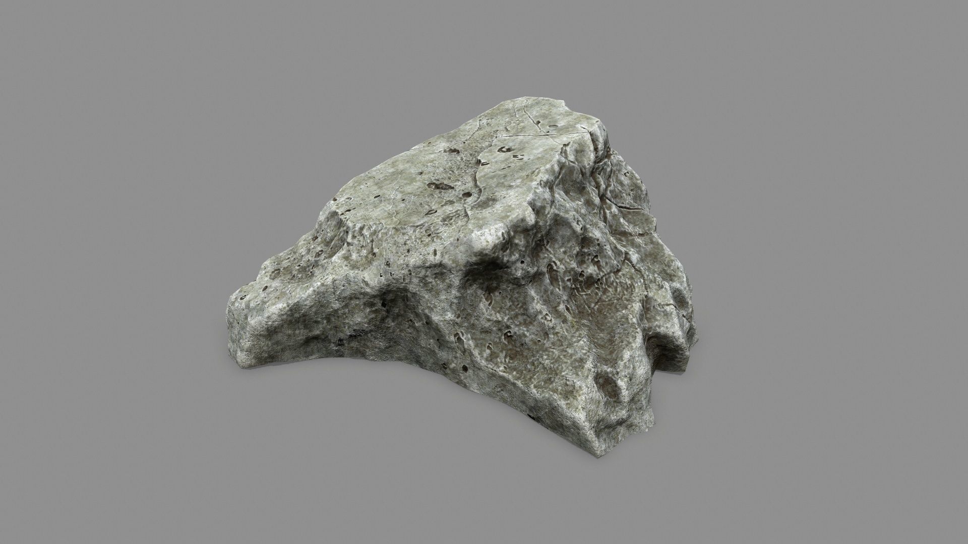 Rock set 1 Low-poly 3D model_11