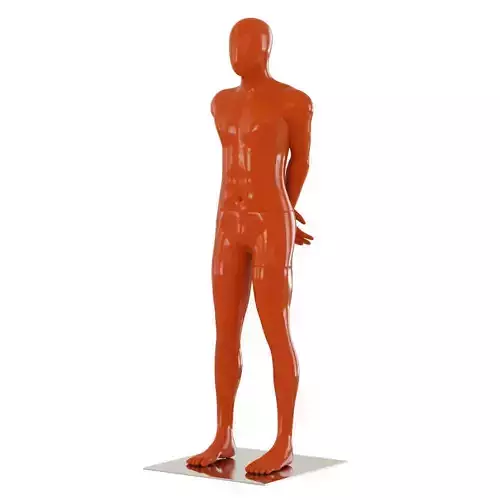 Faceless male mannequin 45