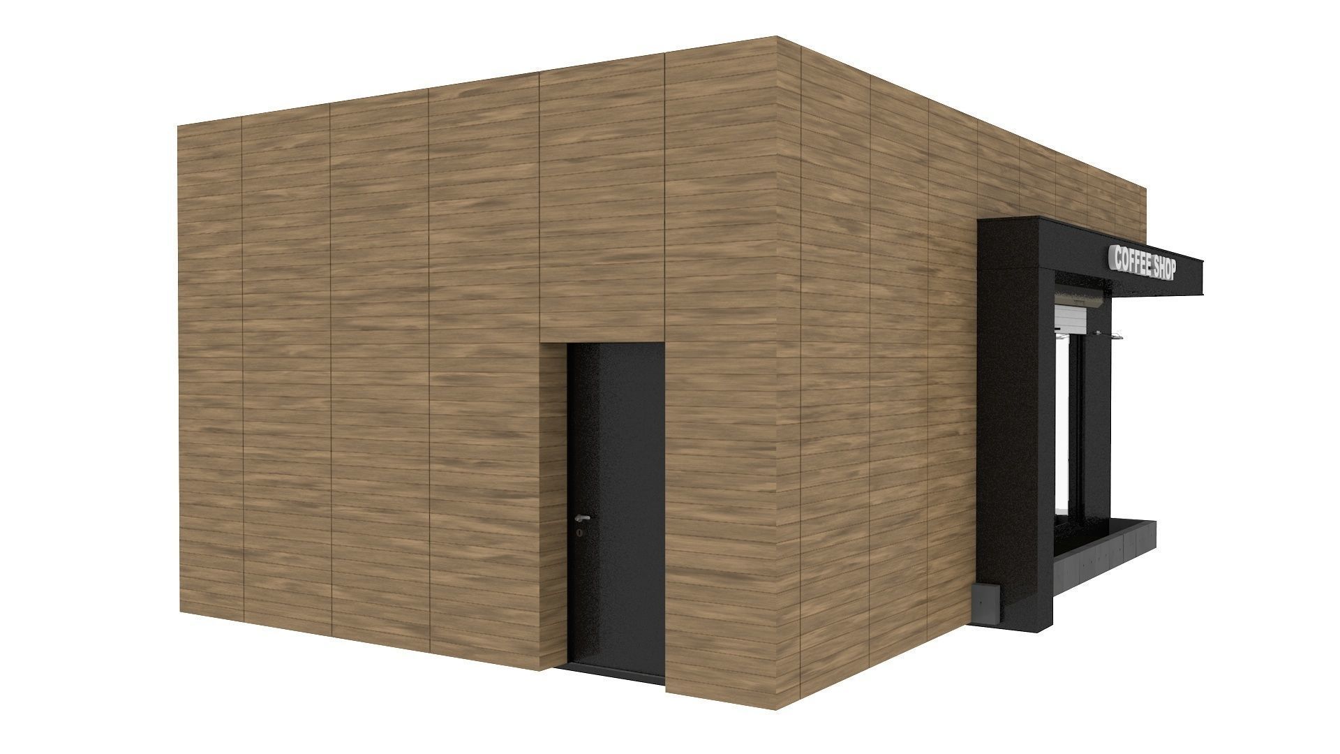 Coffee Pavilion 3D model_6