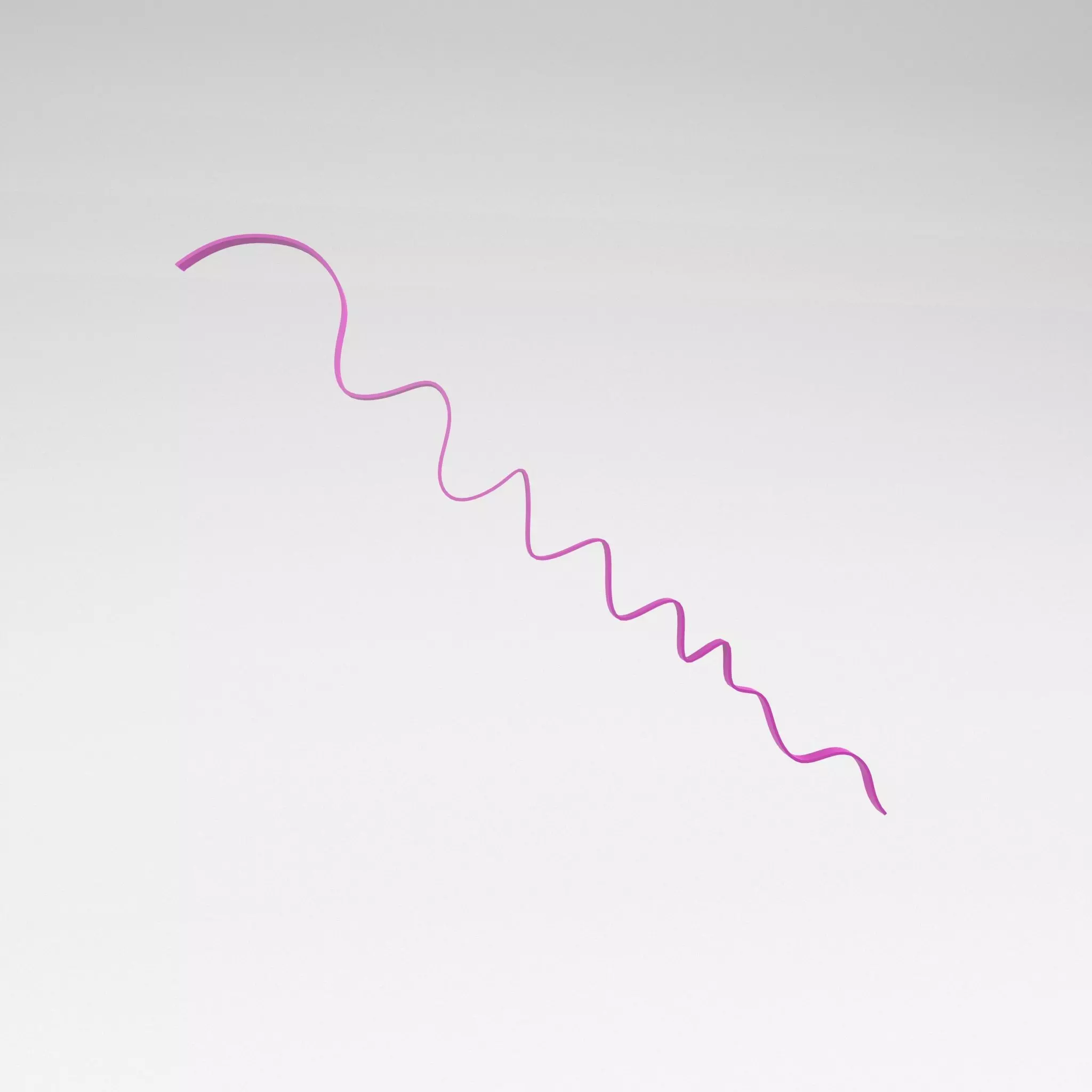 Ribbon v1 002 Low-poly 3D model_0