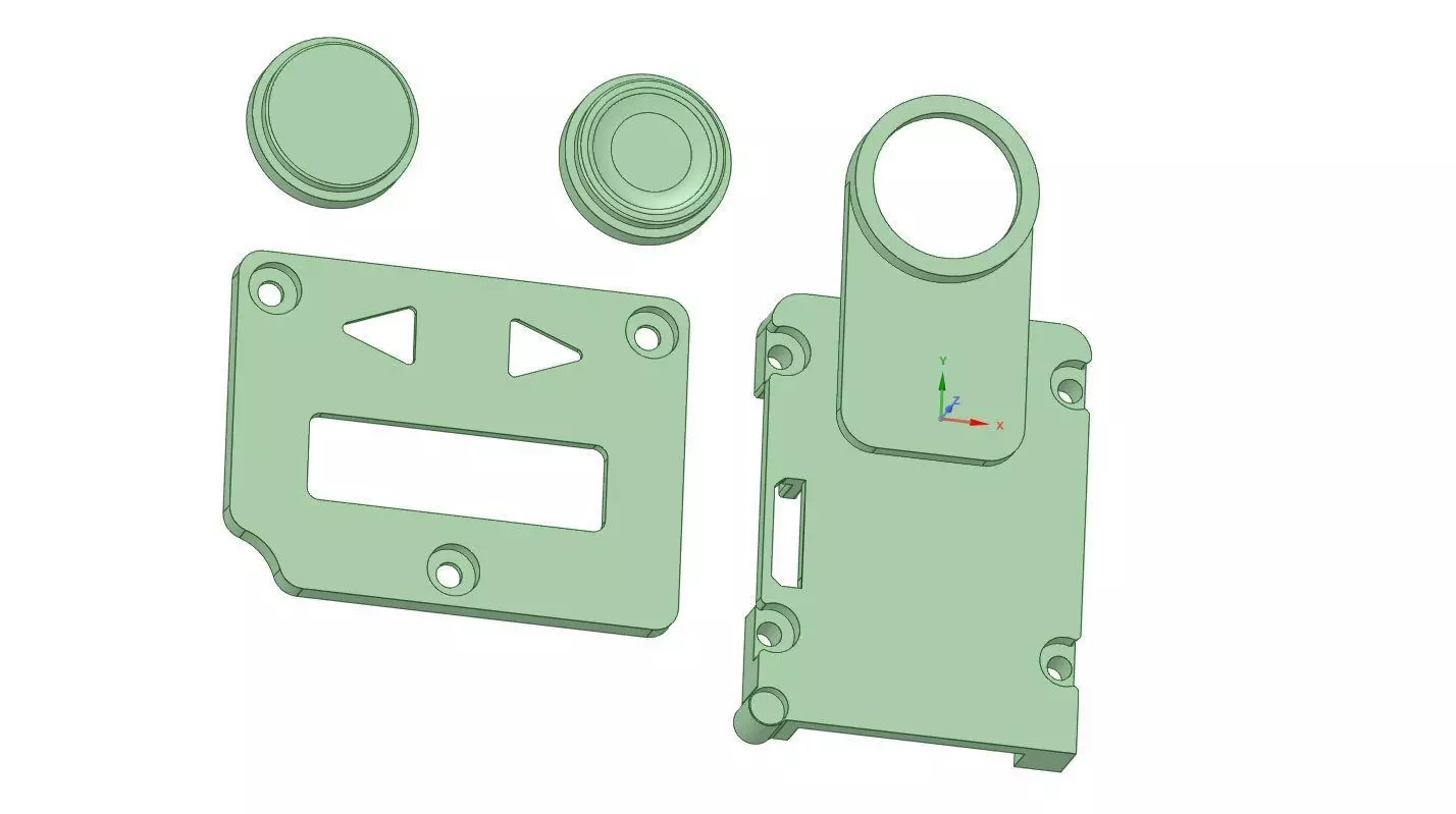Billetbox rev 4 Inner panels USB version 3D print model_0