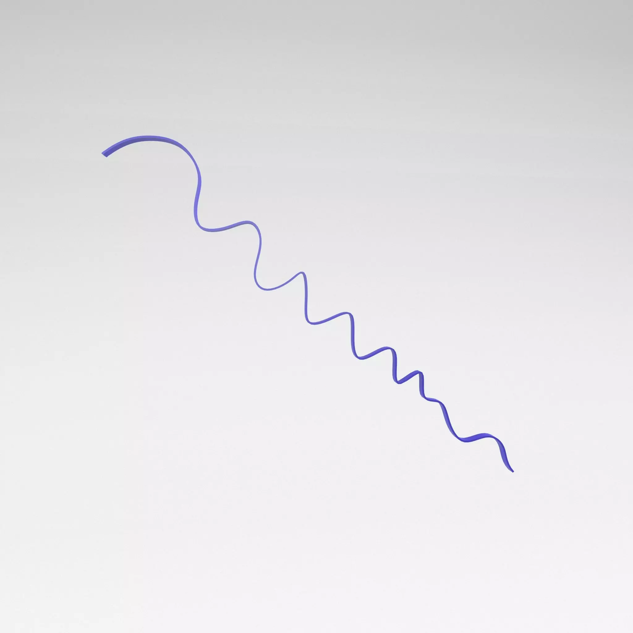 Ribbon v1 003 Low-poly 3D model_0