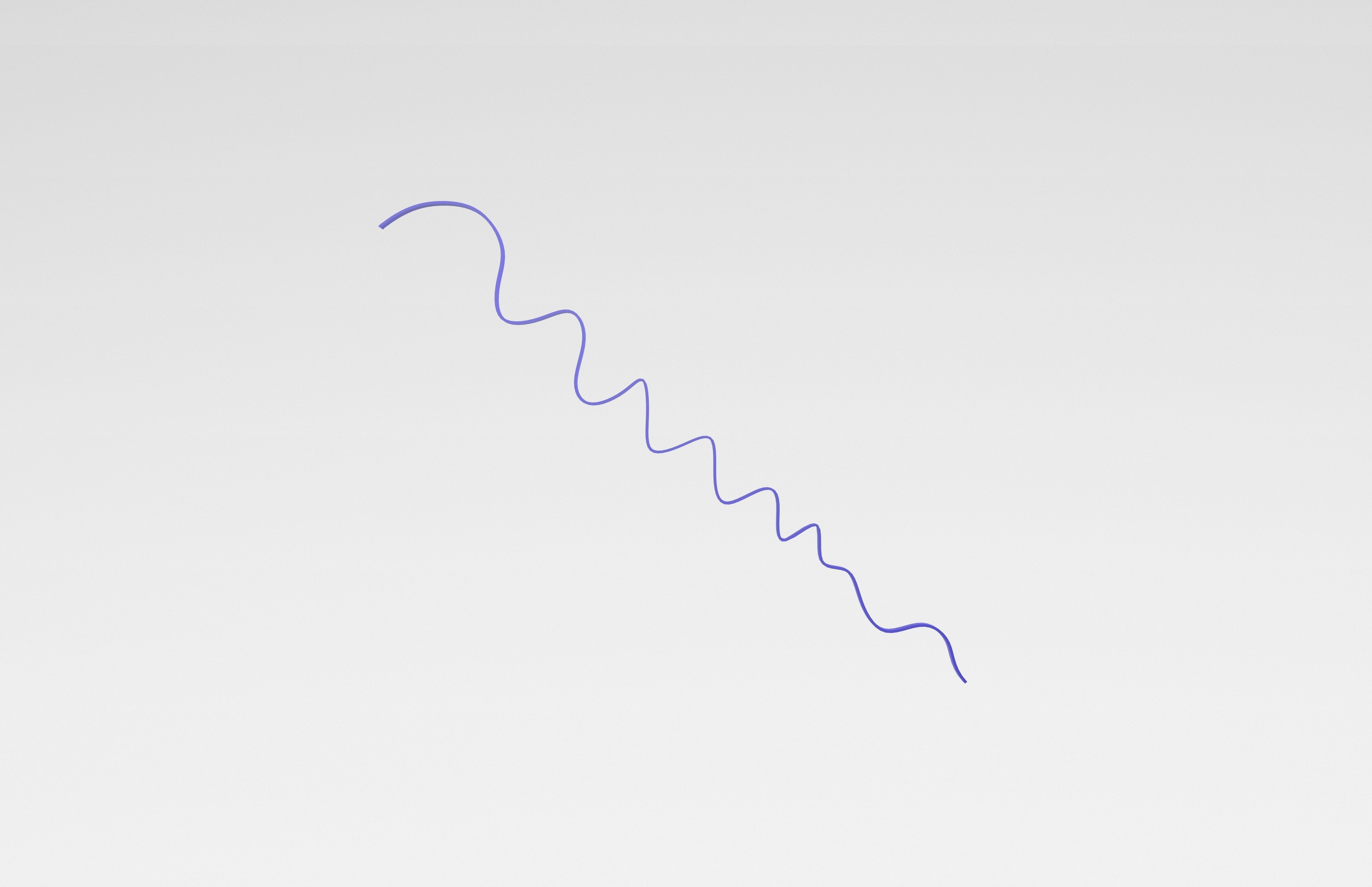 Ribbon v1 003 Low-poly 3D model_1