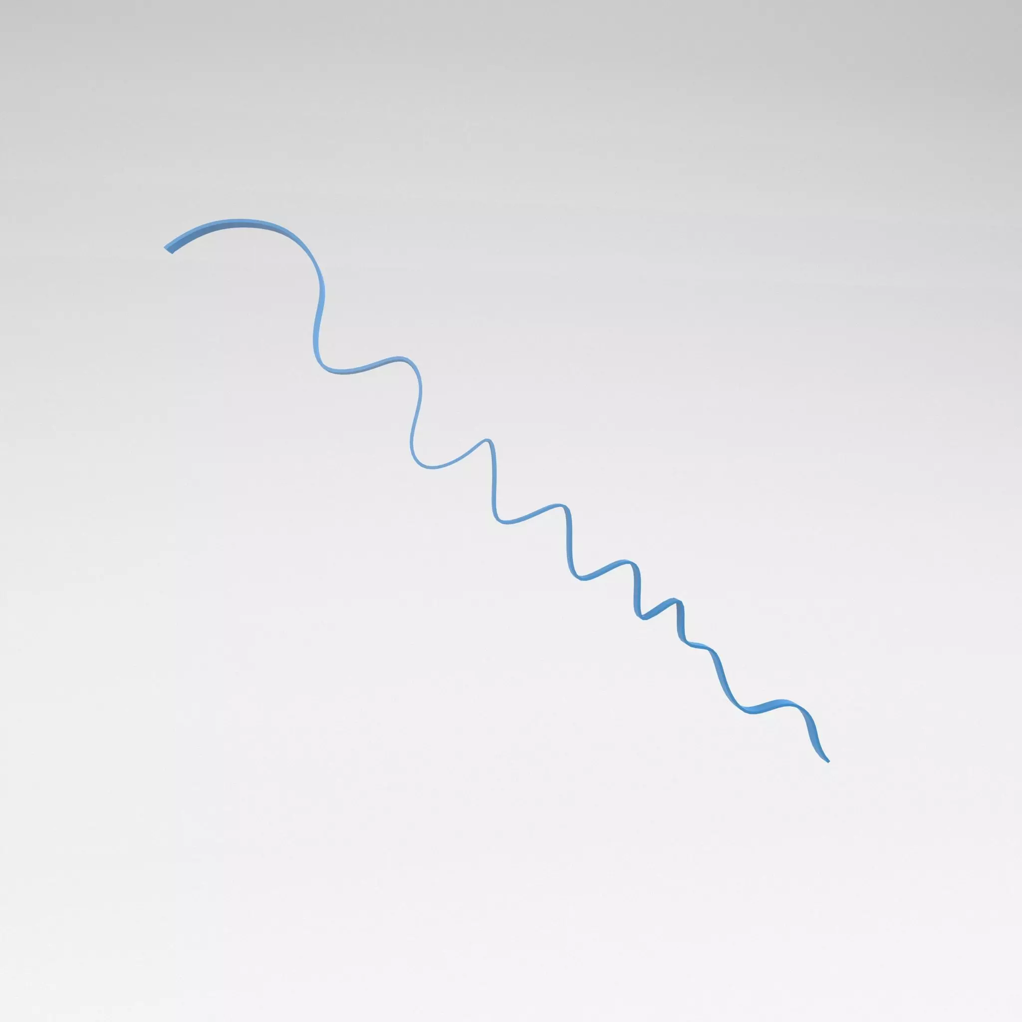 Ribbon v1 004 Low-poly 3D model_0