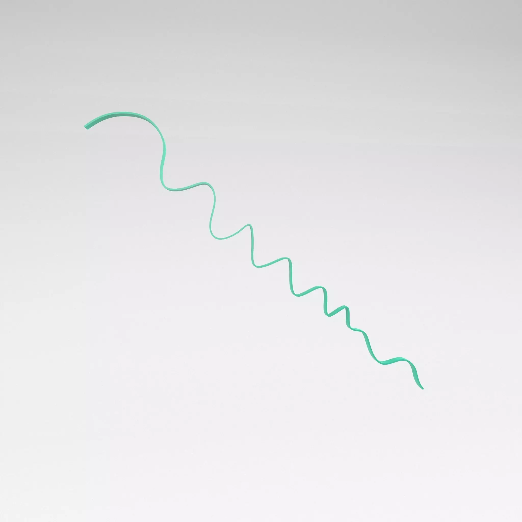 Ribbon v1 005 Low-poly 3D model_0