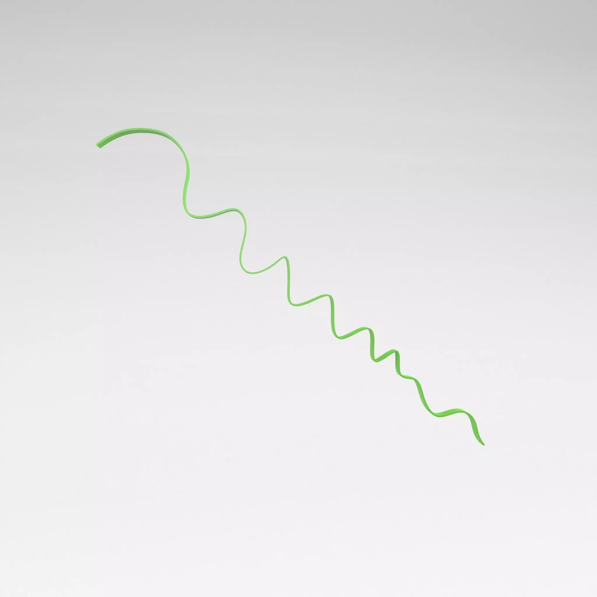 Ribbon v1 006 Low-poly 3D model_0